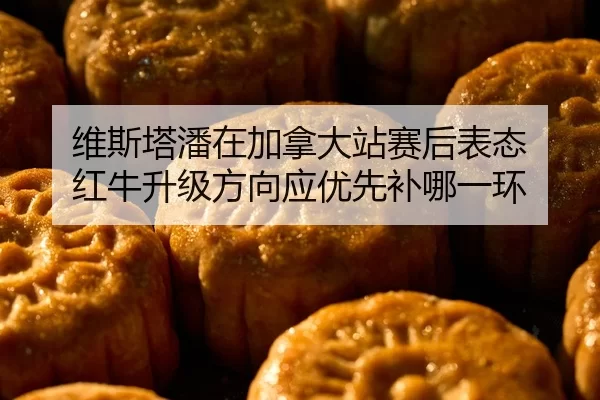 维斯塔潘在加拿大站赛后表态 红牛升级方向应优先补哪一环