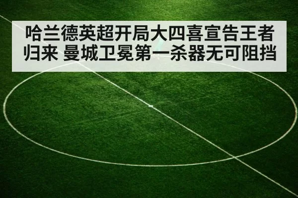 哈兰德英超开局大四喜宣告王者归来 曼城卫冕第一杀器无可阻挡